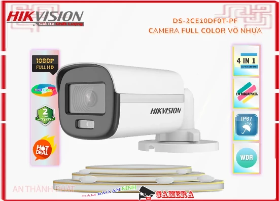 DS-2CE10DF0T-PF Camera Full Color Giá Rẻ, giá camera DS-2CE10DF0T-PF, camera giá rẻ DS-2CE10DF0T-PF, DS-2CE10DF0T-PF, phân phối camera DS-2CE10DF0T-PF , giá camera